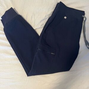 FIGS Navy Blue Jogger Scrub Pants